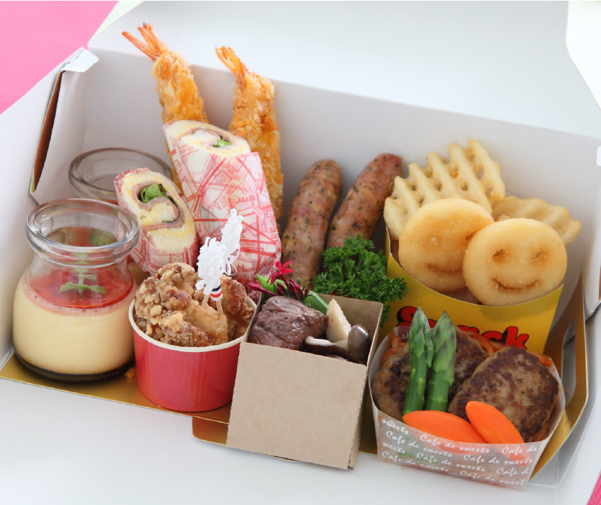 自宅で楽しめるテイクアウト料理 ユウベルグループ